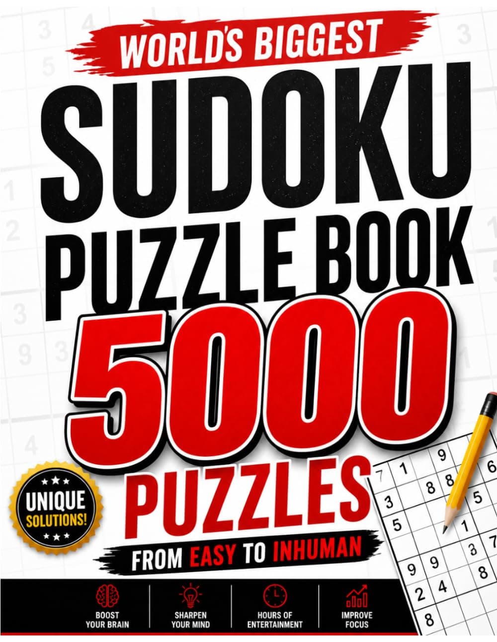 The World's Biggest Sudoku Puzzle Book Édition anglaise