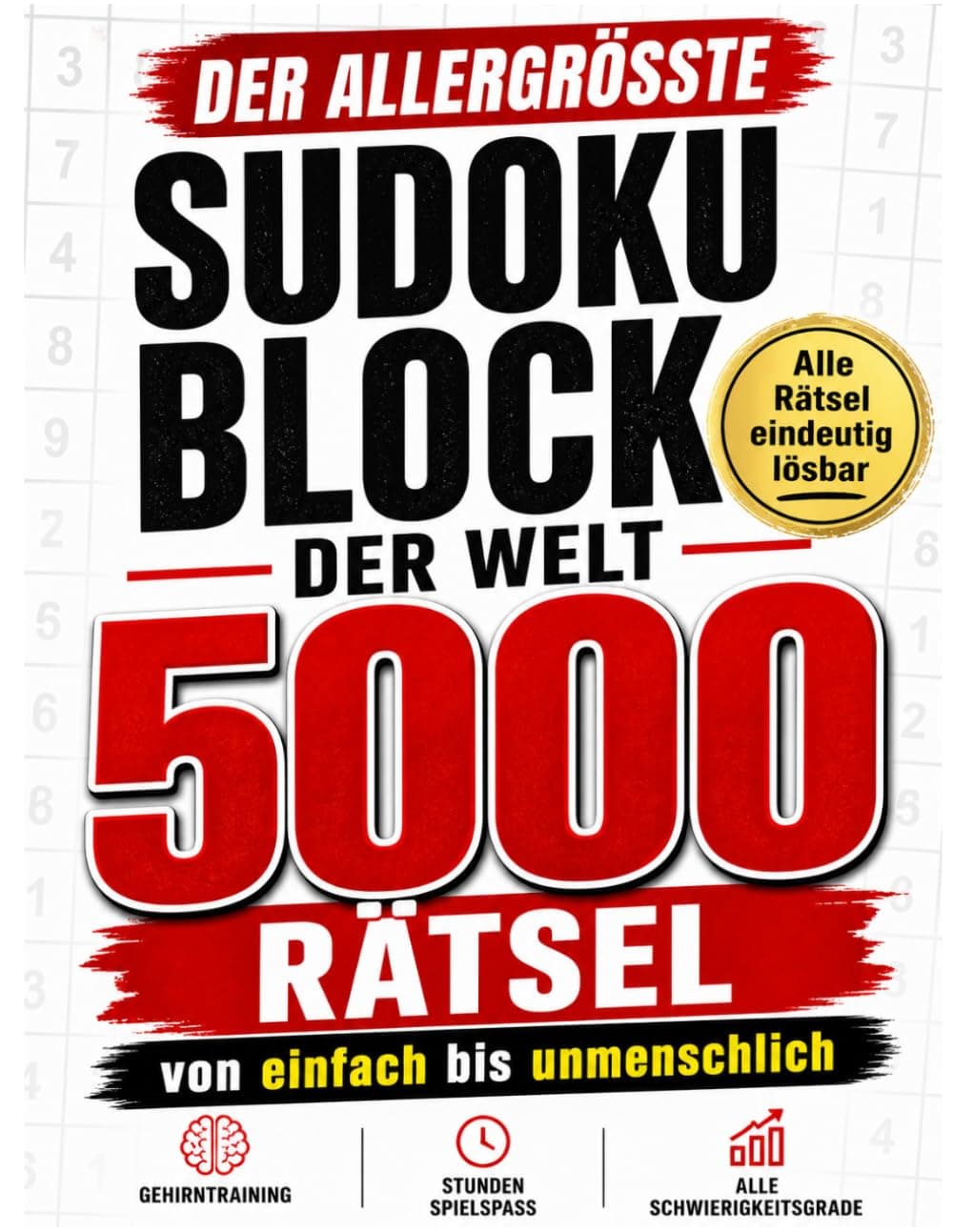 Der allergrößte Sudoku-Block der Welt Deutsche Ausgabe